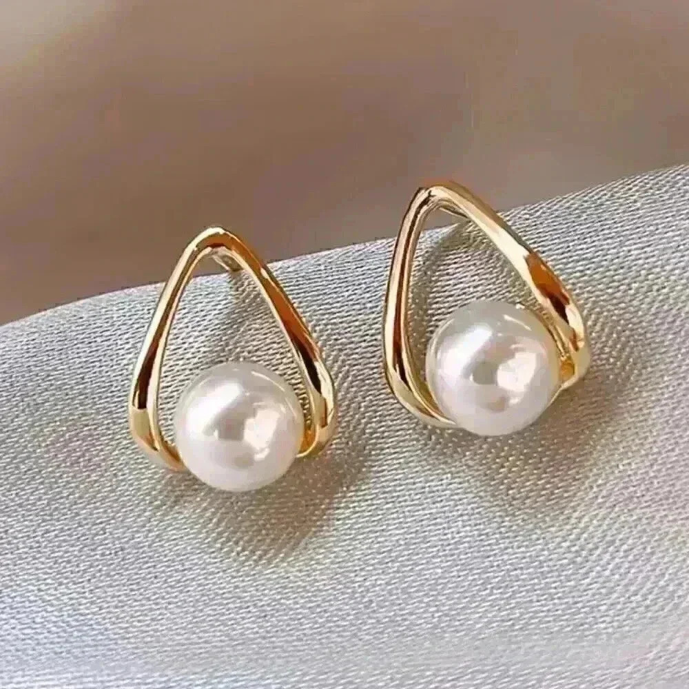 Geometric Stud Earrings